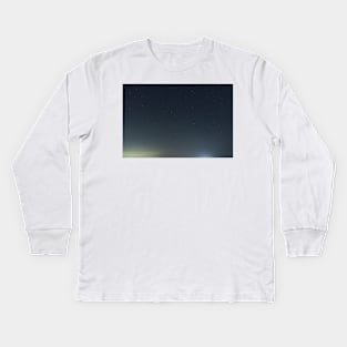 The Constellation of the Big Dipper Kids Long Sleeve T-Shirt